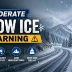 Moderate Snow Ice Warning