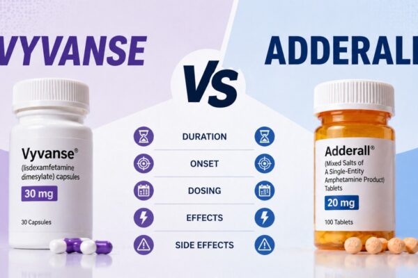 Vyvanse vs Adderall