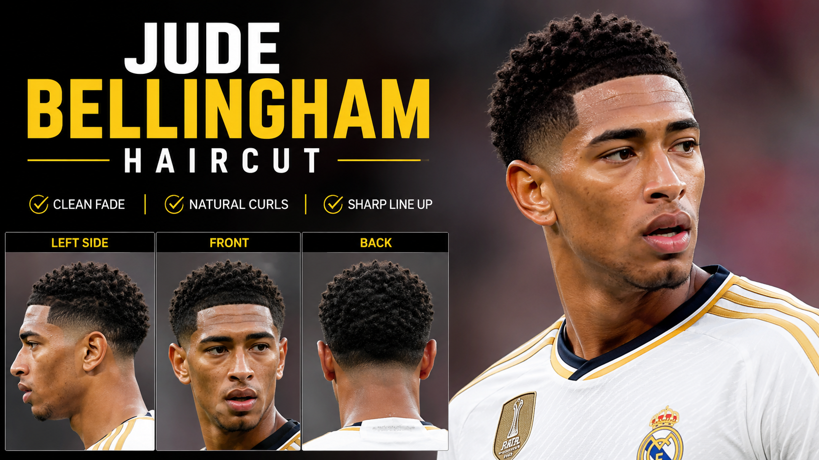 Jude Bellingham Haircut